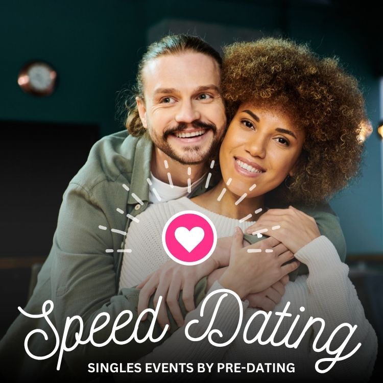 Inland Empire attendees of Speed Dating in California enjoying the event!