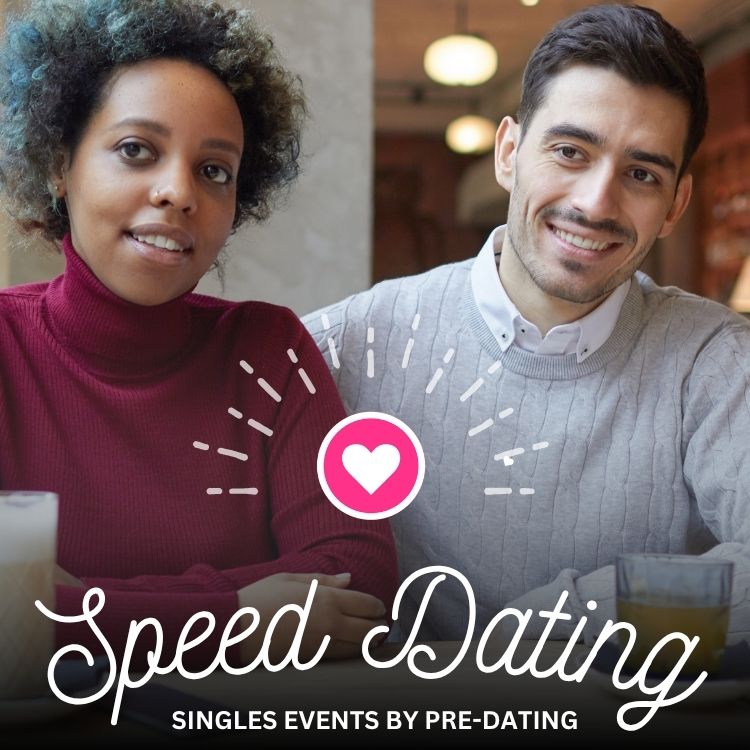 Inland Empire attendees of Speed Dating in California enjoying the event!