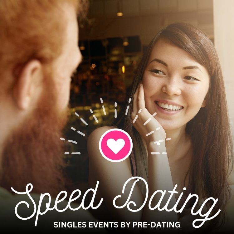 Inland Empire attendees of Speed Dating in California enjoying the event!