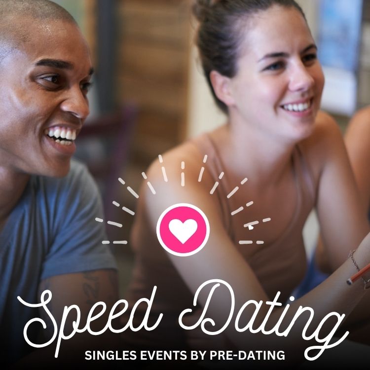 Inland Empire attendees of Speed Dating in California enjoying the event!